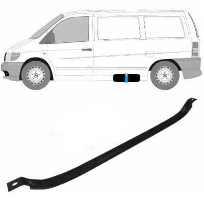 Objímky palivové nádrže na Mercedes Vito I W638 1996-2003 9394