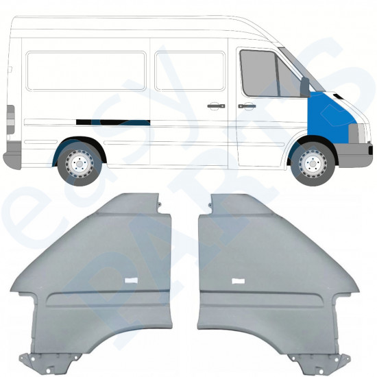 VOLKSWAGEN LT 1996-2005 PŘEDNÍ BLATNÍK / NASTAVIT