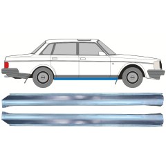 Opravný plech spodní části prahu na Volvo 240 1975-1993 / Levá / Pravá / Sada 12775