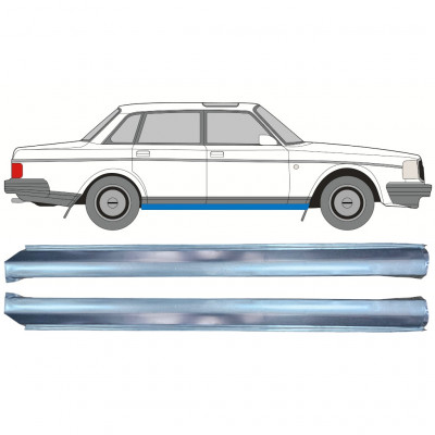 Panel pro opravu spodního prahu for Volvo 240 1975-1993 / Levý / Práva / Levý / Práva 12775