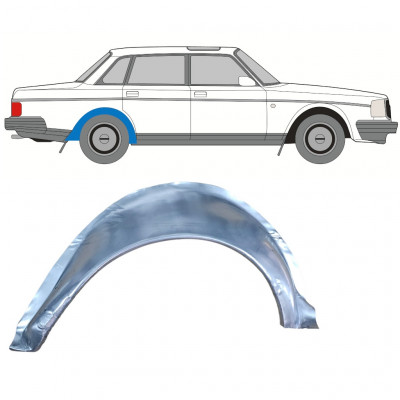 Vnitřní oprava podběhu kola for Volvo 240 1975-1993 / Práva 12777