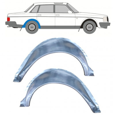 Vnitřní oprava podběhu kola for Volvo 240 1975-1993 / Levý / Práva / Levý / Práva 12782