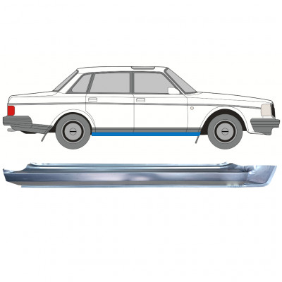 Celý oprava prahu for Volvo 240 1975-1993 / Práva 12770