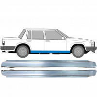 Opravný plech prahu na Volvo 740 / 760 1982-1992 / Levá+Pravá / Sada 9532