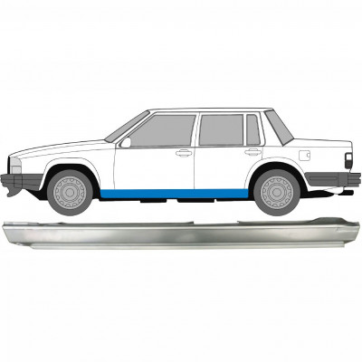 Kompletní práh na Volvo 740 / 760 1982-1992 / Levá 7079