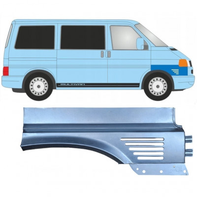 Opravný plech předního blatníku na VW Transporter T4 Caravelle 1996-2003 / Pravá 7736