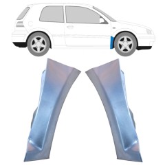 Opravný plech předního blatníku na Volkswagen Golf 4 1997-2006 / Levá+Pravá / Sada 9676