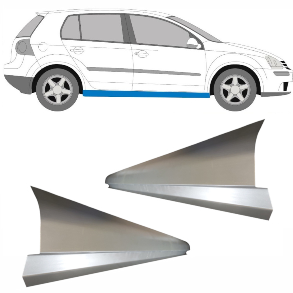 Opravný Plech Prahu Na Vw Golf 5 2003-2009 / Levá = Pravá (Symetrická) / Sada 11269