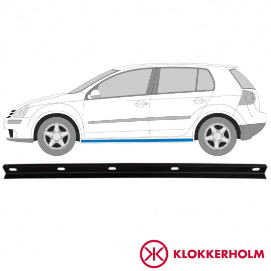 VW GOLF 5 2003-2009 PANEL PRO OPRAVU VNITŘNÍCH PRAHŮ / LEVÝ