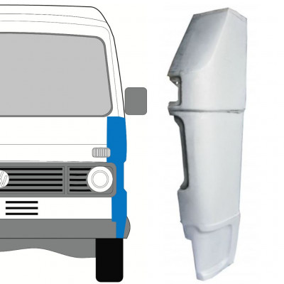 Opravný plech předního rohu na Volkswagen LT 1975-1996 / Levá 7943