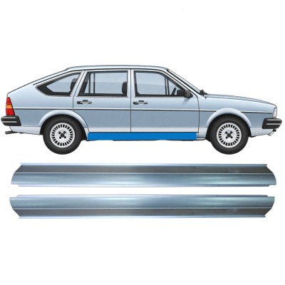 Opravný plech prahu na Volkswagen Passat B2 1980-1988 / Levá = Pravá (symetrická) / COMBI / SEDAN / HATCHBACK / Sada 11262