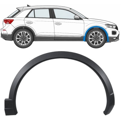 Boční lišta předního blatníku na Volkswagen T-Roc 2017- / Pravá 17027