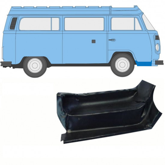 VW T2 1967-1979 PŘEDNÍ SCHOD OPRAVNÝ PANEL / PRÁVA