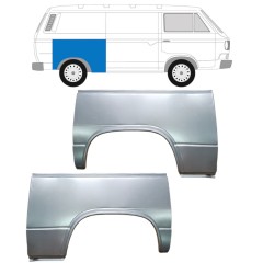 Lem zadního blatníku na Volkswagen Transporter T3 1979-1992 / Levá+Pravá / Sada 9587