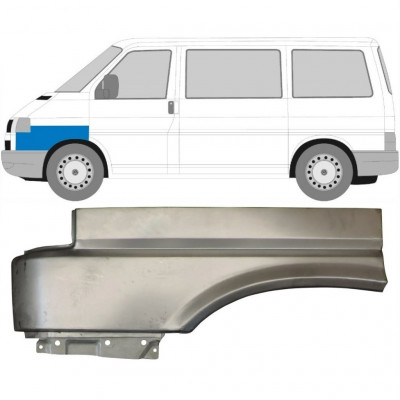 Opravný plech předního blatníku na VW Transporter T4 1996-2003 / Levá 8302