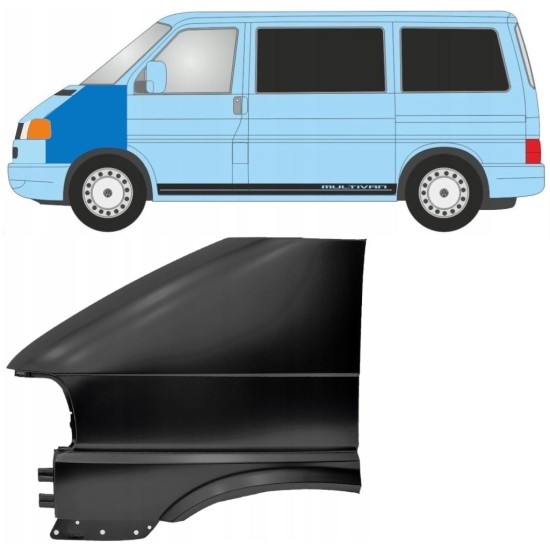 Přední blatník na Volkswagen Transporter T4 1996-2003 / Levá 15351