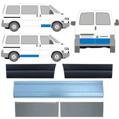 Opravný plech dveří na Volkswagen Transporter T4 1990-2003 / Levá+Pravá / Sada 11392