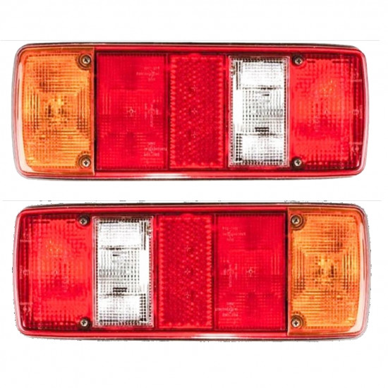 Zadní lampa na VW Transporter T4 1990- / Levá+Pravá / Sada 9756