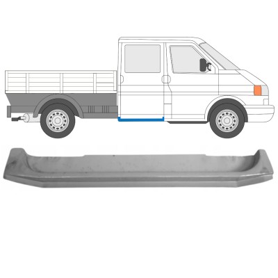 Opravný plech prahu zadních dveří na Volkswagen Transporter T4 1990-2003 / Pravá 16106