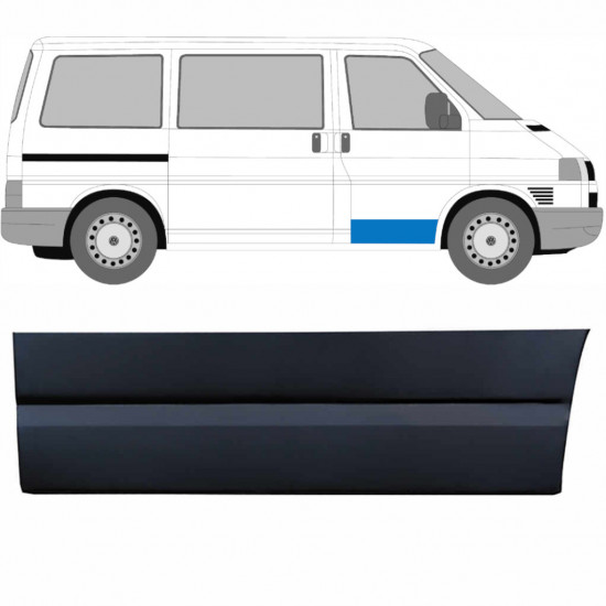 VW T4 1990-2003 PŘEDNÍ DVEŘE OPRAVNÝ PANEL / PRÁVA