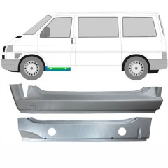 Opravný plech předního prahu vnitřní + vnější na Volkswagen Transporter T4 1990-2003 / Levá / Sada 9906