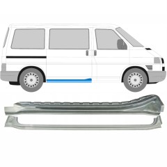 Opravný plech prahu posuvných dveří na Volkswagen Transporter T4 1990-2003 / Pravá / Sada 10288