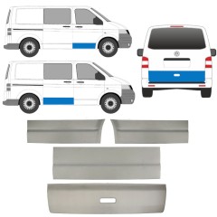 Opravný plech dveří na Volkswagen Transporter T5 2003-2015 / Levá+Pravá / Sada 11394