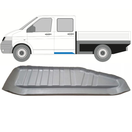 Nástupní práh dveří na Volkswagen Transporter T5 2003-2015 / Levá 16846