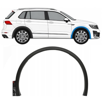 Boční lišta předního blatníku na Volkswagen Tiguan 2016-2020 R-Line / Pravá 14861
