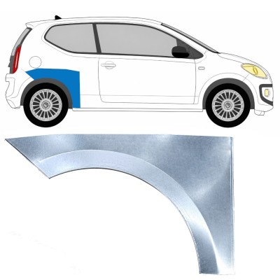 Lem zadního blatníku na Volkswagen UP! 2011- / Pravá 17208
