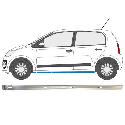 Opravný plech prahu vnitřní na Volkswagen UP! 2011- / Levá 14858