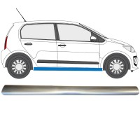 Opravný plech spodní části prahu na Volkswagen UP! 2011- / Pravá 14818 Opravný plech spodní části prahu na Volkswagen UP! 2011- / Pravá 14818