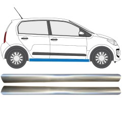 Opravný plech spodní části prahu na Volkswagen UP! 2011- / Levá+Pravá / Sada 14820