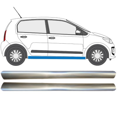 Opravný plech spodní části prahu na Volkswagen UP! 2011- / Levá+Pravá / Sada 14820