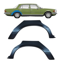 Lem zadního blatníku na Mercedes S-Class W116 1972-1980 / Levá+Pravá / Sada 9431