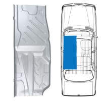 Opravný plech podlahy na Mercedes W123 1975-1985 / Levá 16051