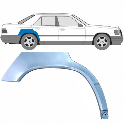 Lem zadního blatníku na Mercedes W124 1984-1996 / Pravá 6070