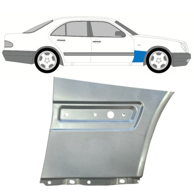 Opravný plech předního blatníku na Mercedes E-Class W210 1995-2003 / Pravá 14701