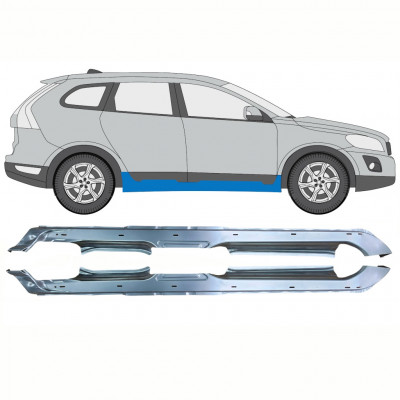 Opravný plech prahu na Volvo Xc60 2008-2017 / Levá+Pravá / Sada 10345