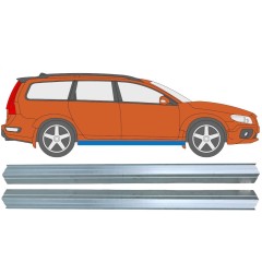 Opravný plech prahu na Volvo XC70 2007-2016 / Levá = Pravá (symetrická) / Sada 11487