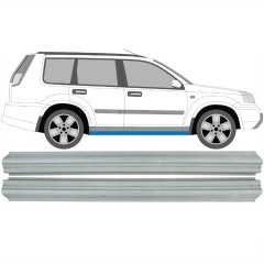 Opravný plech prahu na Nissan X-Trail 2001-2007 / Levá+Pravá / Sada 10599