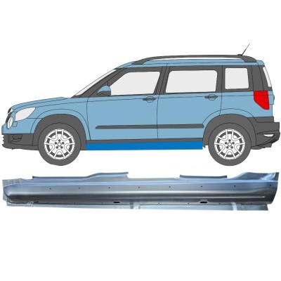 Kompletní práh na Skoda Yeti 2009- / Levá 15976