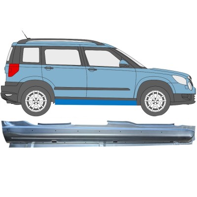Kompletní práh na Skoda Yeti 2009- / Pravá 15975