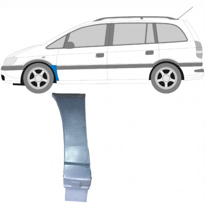 Opravný plech předního blatníku na Opel Zafira 1999-2005 / Levá 6095