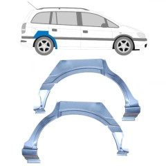 Lem zadního blatníku na Opel Zafira A 1999-2005 / Levá+Pravá / Sada 9403