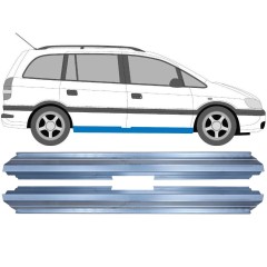 Opravný plech prahu na Opel Zafira A 1999-2005 / Levá = Pravá (symetrická) / Sada 9714