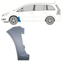 Opravný plech předního blatníku na Opel Zafira B 2005-2012 / Levá 16851