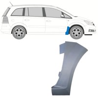 Opravný plech předního blatníku na Opel Zafira B 2005-2012 / Pravá 16850