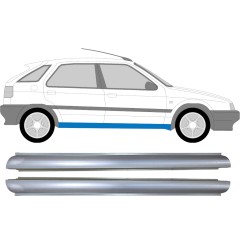 Opravný plech prahu na Citroen ZX 1991-1997 / Levá+Pravá / Sada 11343