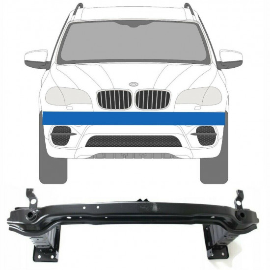 Výztuha předního nárazníku / Nosník na BMW X5 E70 Lift 2009-2013 6115